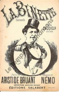 Partition de la chanson : Binette (La) Réédition Salabert Chansonnette Scala