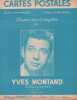 Partition de la chanson : Cartes Postales        . Montand Yves - B&eacute;caud Gilbert - Delano&eacute; Pierre