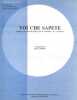 Partition de la chanson : Voi Che Sapete " Voi Che Sapete " d'apr&egrave;s " les noces de Figaro " Air de Cherubino W.A. Mozart, arrangement de Roger Loubet  ...