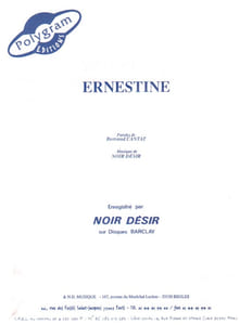 Partition de la chanson : Ernestine
