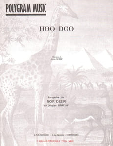 Partition de la chanson : Hoo doo        