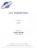Partition de la chanson : Persiennes (Les)        . Noir D&eacute;sir - Noir D&eacute;sir - Cantat Bertrand