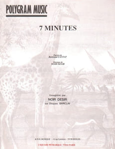 Partition de la chanson : Sept minutes        