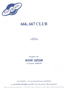 Partition de la chanson : Six cent soixante six, six cent soixante sept club        