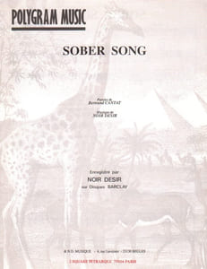 Partition de la chanson : Sober song        