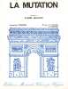 Partition de la chanson : Mutation (La)        . Nougaro Claude - Nougaro Claude,Dalone F. - Nougaro Claude