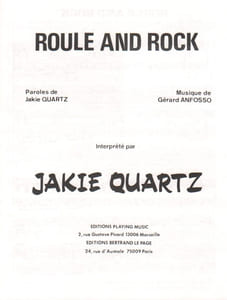 Partition de la chanson : Roule and Rock