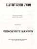 Partition de la chanson : Il a tout ce que j'aime        . Sanson V&eacute;ronique - Sanson V&eacute;ronique - Sanson V&eacute;ronique