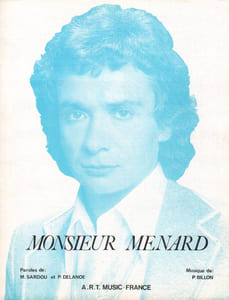 Partition de la chanson : Monsieur Menard        