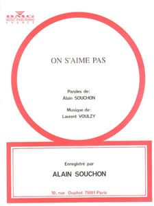 Partition de la chanson : On s'aime pas