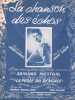 Partition de la chanson : Chanson des &eacute;chos (La) " Cr&eacute;&eacute;e par Armand Mestral au Cirque d'Hiver de Paris dans " La Perle du Bengale " Op&eacute;rette F&eacute;&eacute;rique ...