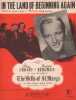 Partition de la chanson : In the Land of beginning again      Bells of St. Mary's (The)  . Crosby Bing - Meyer Geo. W. - Clarke Grant