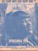 Partition de la chanson : O&ugrave; sont mes dix-huit ans ?        . Vee Virginia - B&eacute;caud Gilbert,Bernard Raymond - Vidalin Maurice