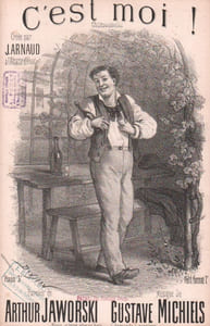 Partition de la chanson : C'est moi ! Chansonnette Alcazar d'Hiver