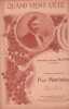 Partition de la chanson : Quand vient l'&eacute;t&eacute;        Scala. Mayol F&eacute;lix - Marinier Paul - Marinier Paul