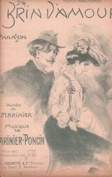 Partition de la chanson : Brin d'Amour . Thibaud Anna - Poncin,Marinier Paul - Marinier Paul