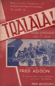 Partition de la chanson : Tralala