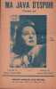 Partition de la chanson : Ma java d'espoir        . Chacun Jane - Folchetti Mario - Malleron Robert