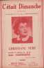 Partition de la chanson : C'&eacute;tait Dimanche        . N&eacute;r&eacute; Christiane - Cartesixte Jean - Cartesixte Jean