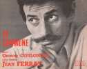 Partition de la chanson : Commune (La)        . Ferrat Jean - Ferrat Jean - Coulonges Georges