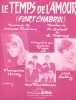 Partition de la chanson : Temps de l'amour (Le) (Fort Chabrol )        . Hardy Fran&ccedil;oise,Salcy Jos&eacute;,Les Fant&ocirc;mes - Dutronc Jacques - Salvet Andr&eacute;