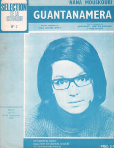 Partition de la chanson : Guantanamera
