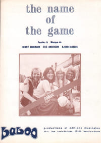 Partition de la chanson : The name of the game