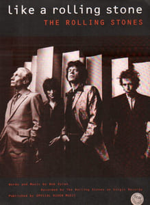Partition de la chanson : Like a rolling stone