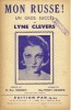 Partition de la chanson : Mon russe !        . Clevers Lyne - Ordner Ray-Pinky - Ordner Ray H.