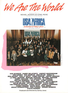 Partition de la chanson : We are the World