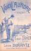 Partition de la chanson : Voici l'aurore        .  - Durante Louis - Daner Edouard ( dit Dorval )