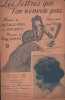 Partition de la chanson : Lettres que l'on n'envoie pas ... (Les)        . Pierly Jane - Gavel Eug&egrave;ne - Boyer Jean,Bataille Henri