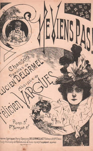 Partition de la chanson : Ne viens pas !        