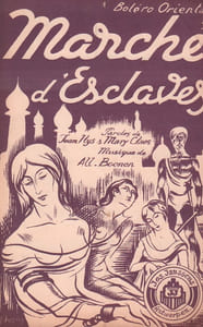 Partition de la chanson : Marché d'esclaves