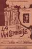 Partition de la chanson : Vincennoise (La) Chanson d&eacute;di&eacute;e &agrave; la ville de Vincennes       . Wion Gustave - Rochard Marcel - Gaud Marcel