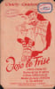 Partition de la chanson : Jojo le Fris&eacute; Extrait du refrain " Jojo le fris&eacute;, ne fait pas d' chiqu&eacute;, il n'a pas de casquette, et des rouflaquettes, des ...