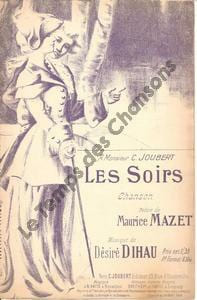 Partition de la chanson : Soirs (Les) Poésie