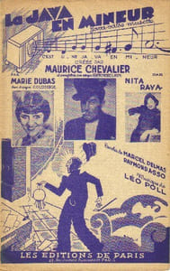 Partition de la chanson : Java en mineur (La) Chansonnette