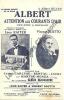 Partition de la chanson : Albert, attention aux courants d'air        . Raiter Léon - Scotto Vincent,Raiter Léon - Koger Géo