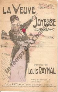 Partition de la chanson : Veuve joyeuse (La) Loin du bruit