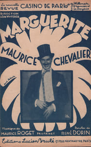 Partition de la chanson : Marguerite Casino de Paris