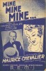 Partition de la chanson : Mine Mine Mine ...     Tampon   . Chevalier Maurice - Alstone - Chevalier Maurice