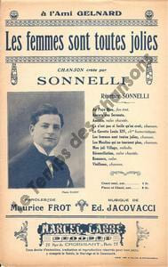 Partition de la chanson : Femmes sont toutes jolies (Les)