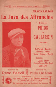 Partition de la chanson : Java des affranchis (La)