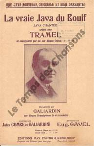 Partition de la chanson : Vraie java du Bouif (La)