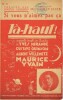 Partition de la chanson : Si vous n'aimez pas ça     Tampon Là-haut  Théâtre des Bouffes Parisiens. Chevalier Maurice - Yvain Maurice - Willemetz ...