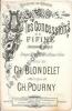 Partition de la chanson : Concessions de fifine (Les)     Feuillet détaché  Chanson comique Alcazar d'Hiver. Bloch Jeanne - Pourny Charles - Blondelet ...