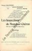 Partition de la chanson : Inspections de Monsieur Chéron (Les)        Boîte à Fursy. Defrance Emile -  - Defrance Emile