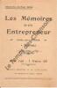 Partition de la chanson : Mémoires d'un entrepreneur (Les)       Chansonnette . Dranem -  - Weil Paul