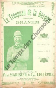 Partition de la chanson : Troupeau de la bergère (Le) Chansonnette grivoise